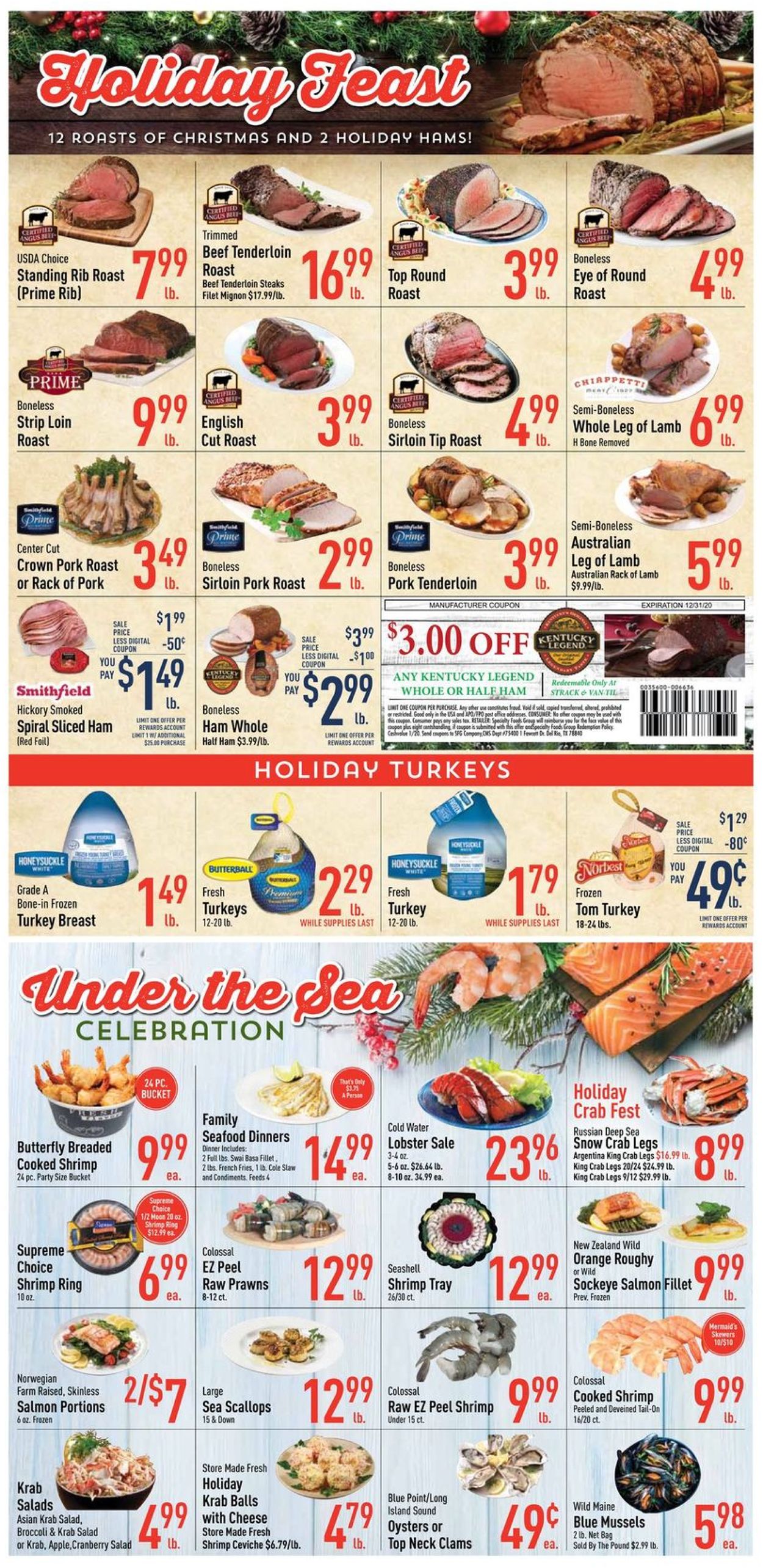 Catalogue Strack & Van Til Christmas Ad 2020 from 12/16/2020