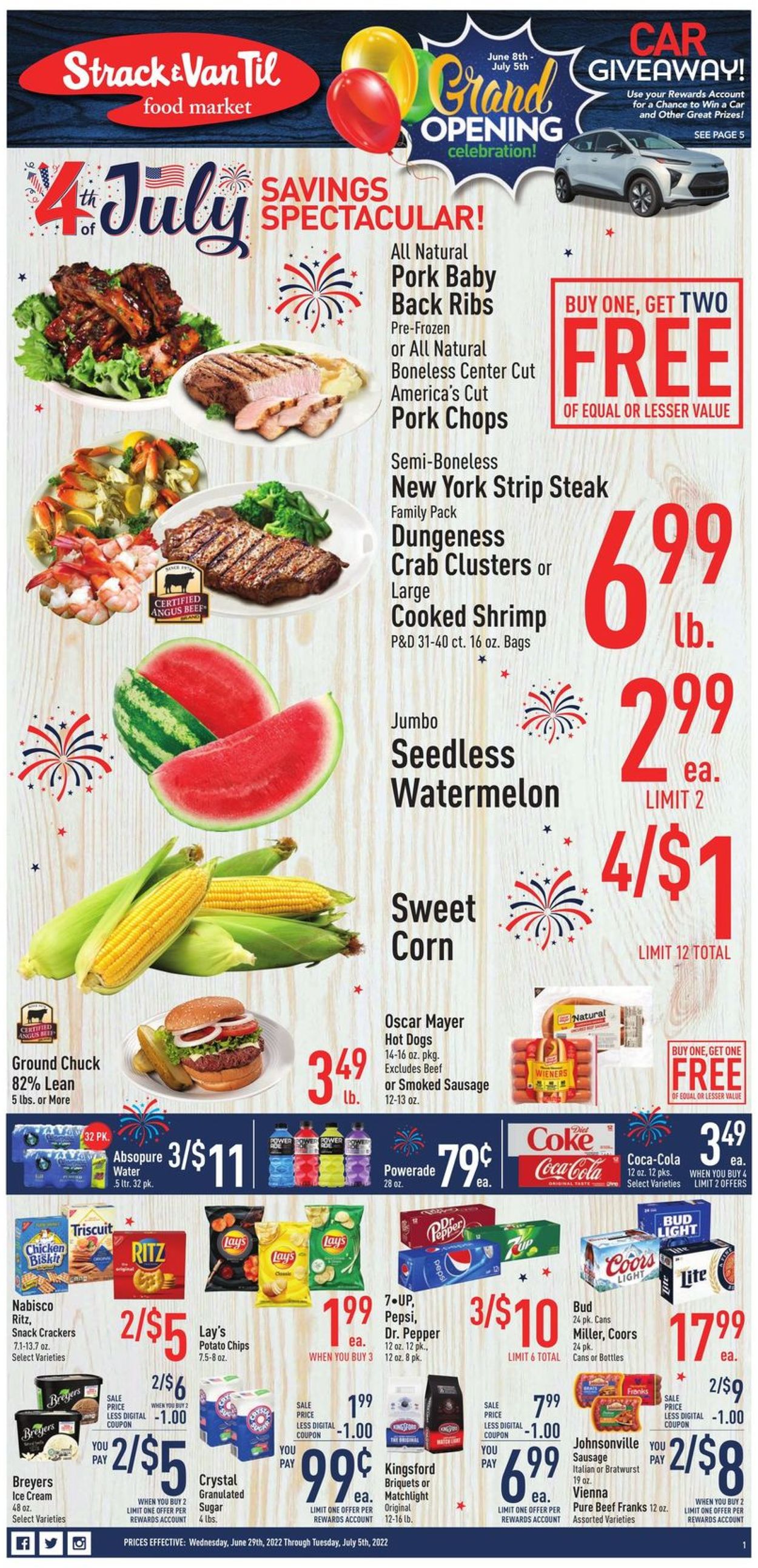 Catalogue Strack & Van Til - 4th of July Sale from 06/29/2022