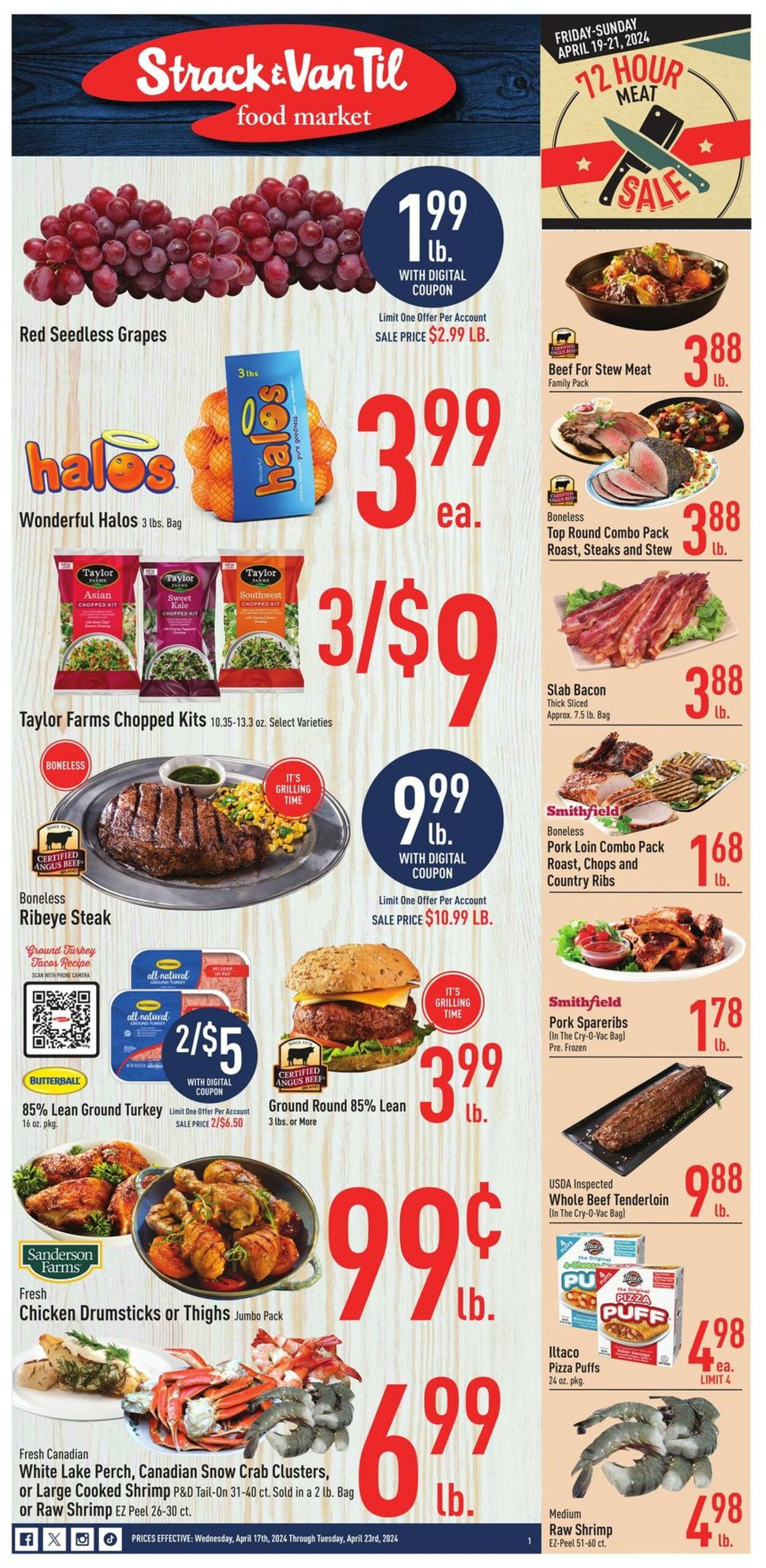 Catalogue Strack & Van Til from 04/17/2024