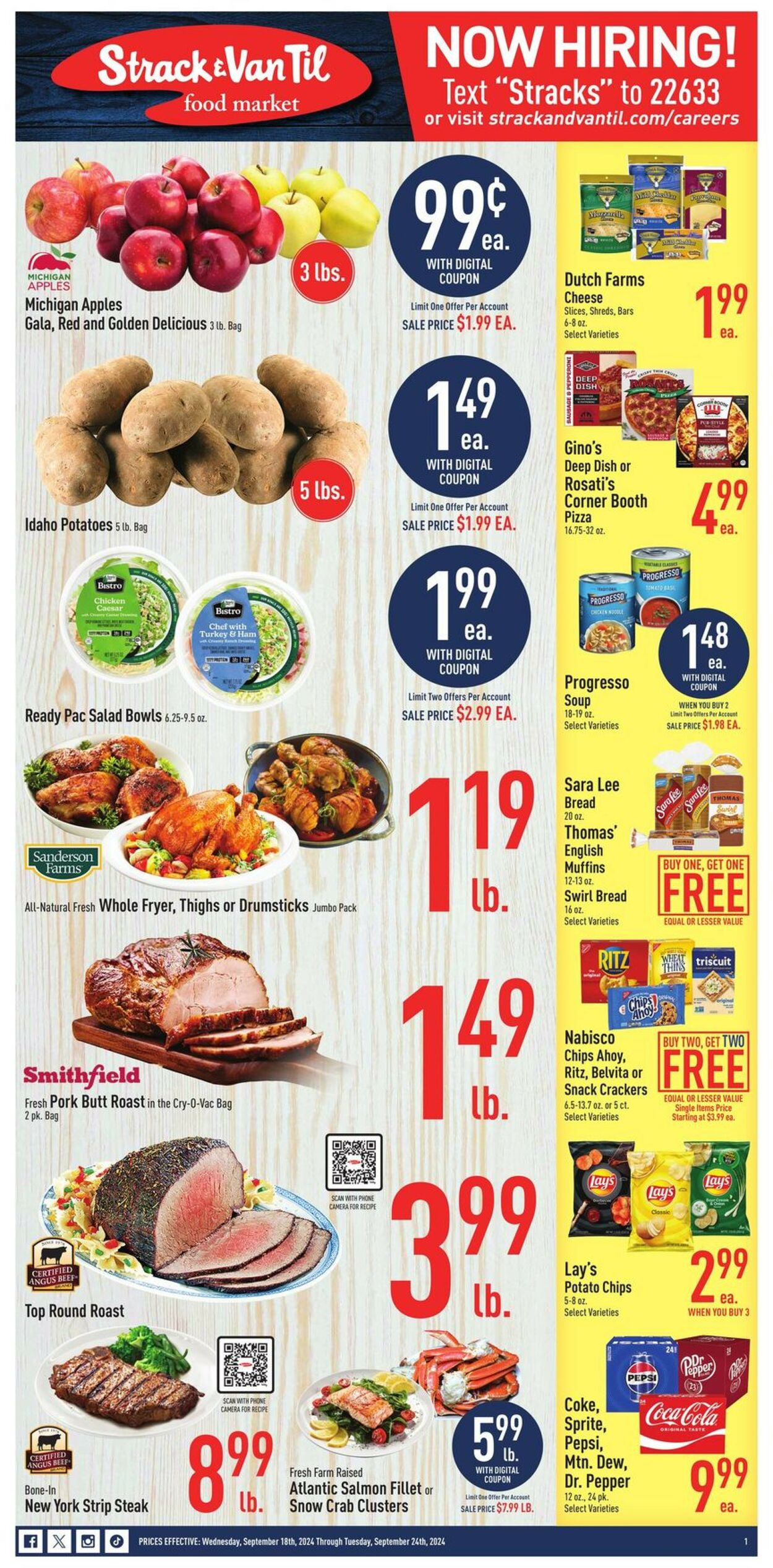 Catalogue Strack & Van Til from 09/18/2024