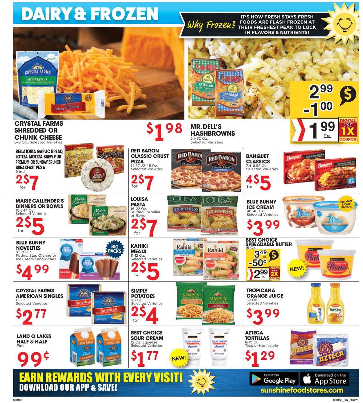 Catalogue Sunshine Foods from 08/12/2020
