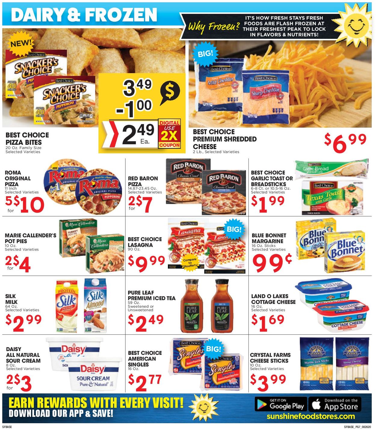 Catalogue Sunshine Foods from 08/26/2020