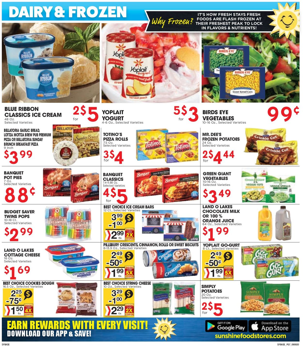 Catalogue Sunshine Foods from 09/09/2020