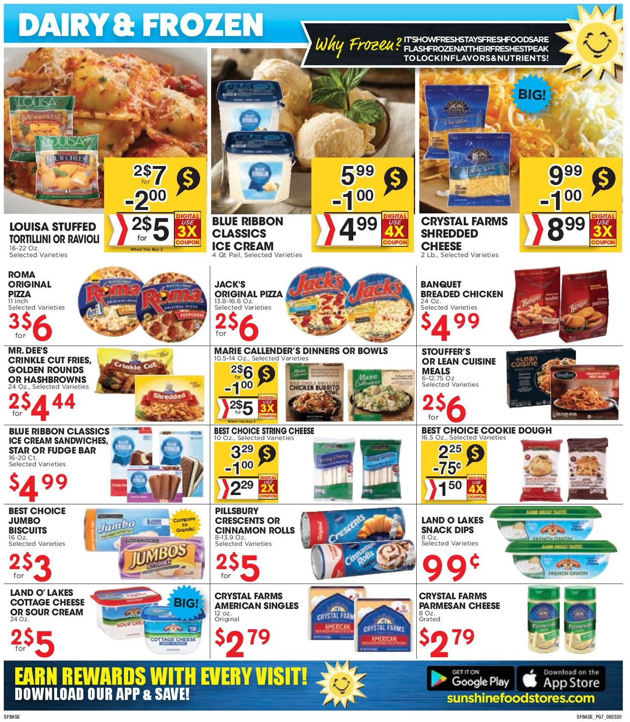 Catalogue Sunshine Foods from 09/23/2020