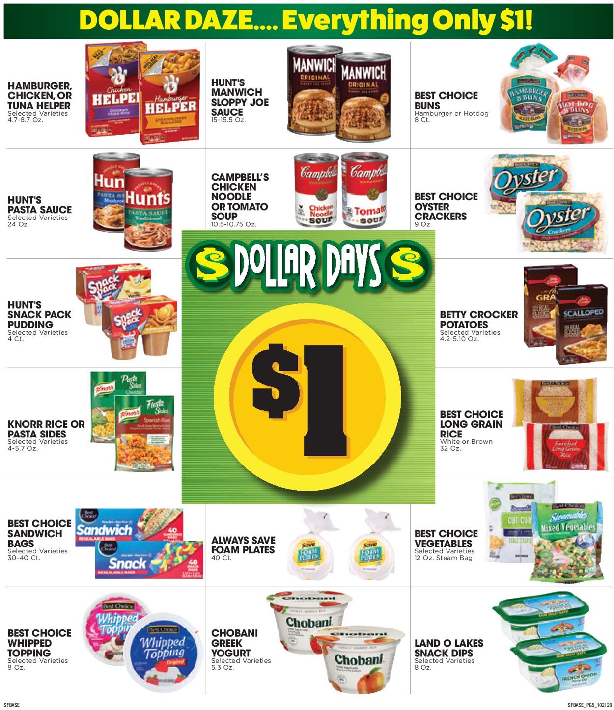 Catalogue Sunshine Foods from 10/21/2020