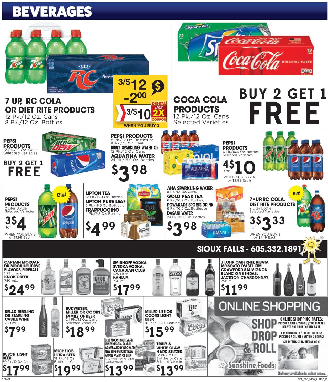 Catalogue Sunshine Foods Black Friday Sale 2020 from 11/27/2020