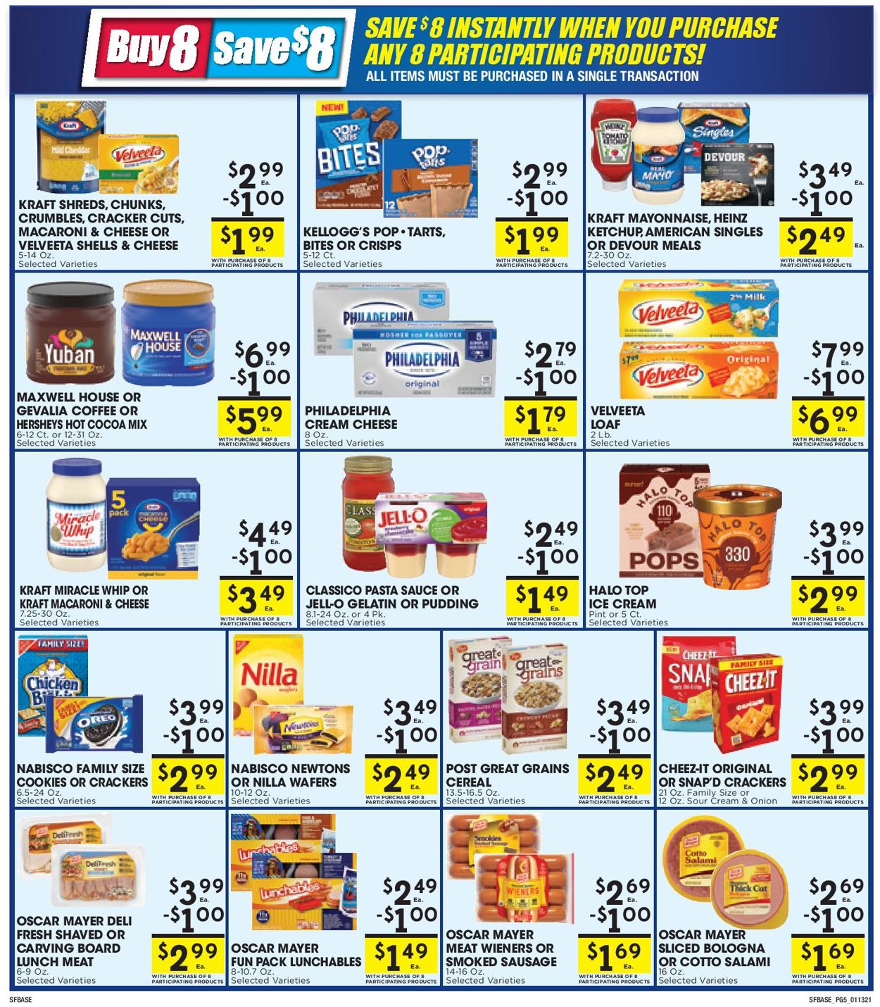 Catalogue Sunshine Foods from 01/13/2021