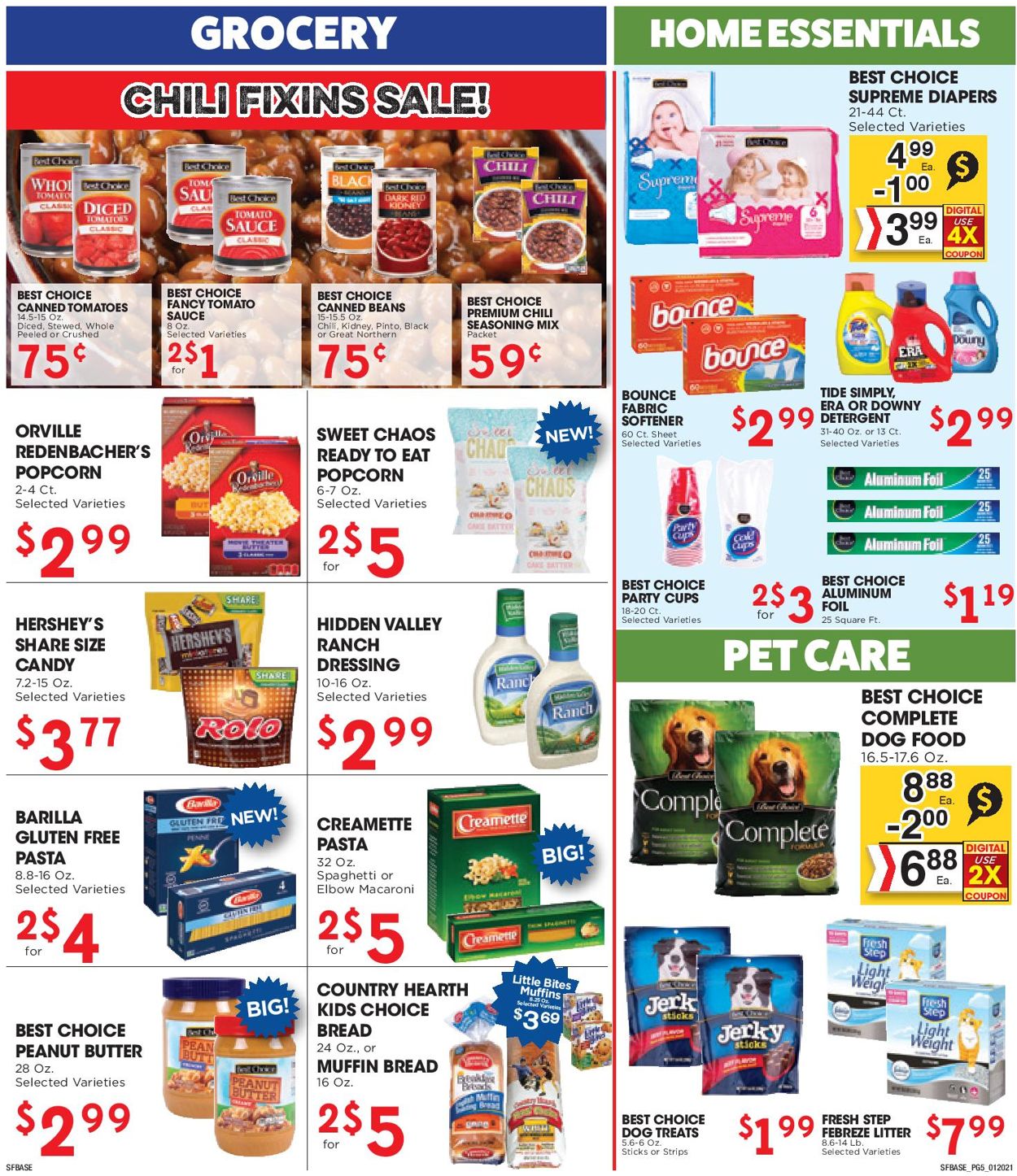Catalogue Sunshine Foods from 01/20/2021