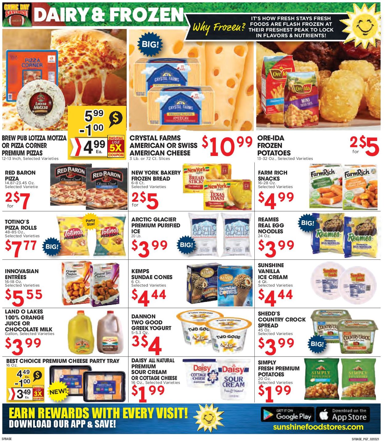 Catalogue Sunshine Foods from 02/03/2021
