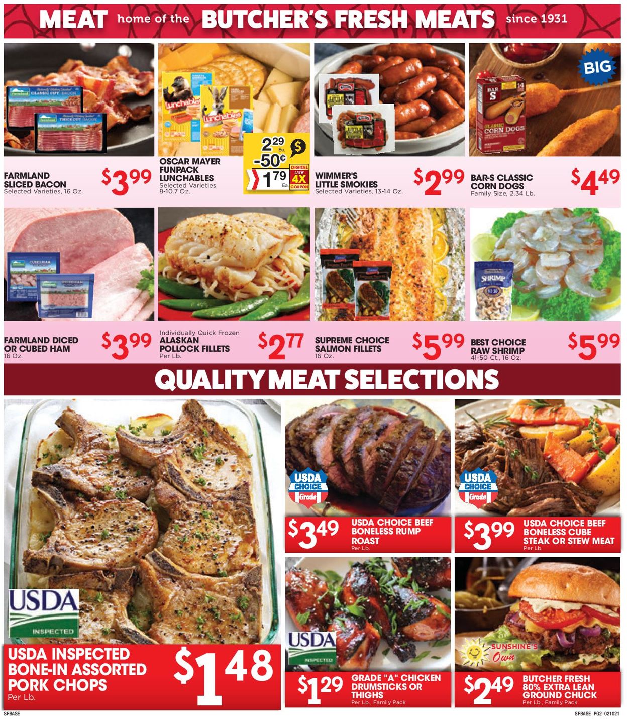 Catalogue Sunshine Foods from 02/10/2021