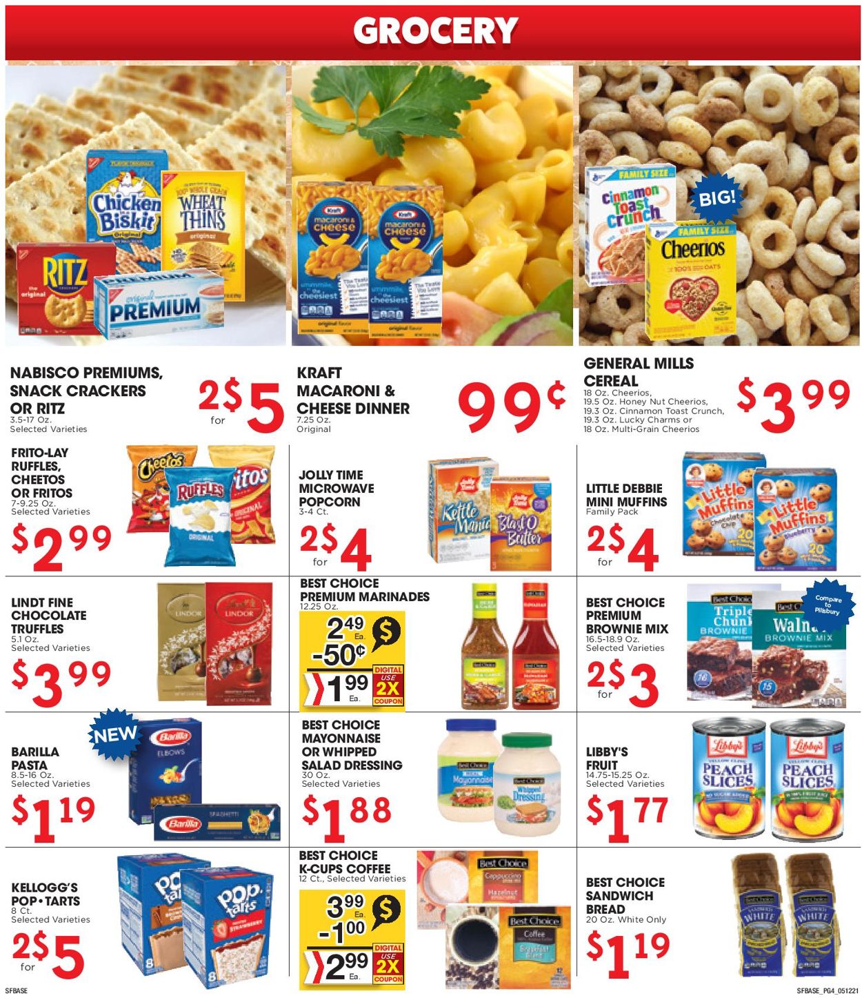 Catalogue Sunshine Foods from 05/12/2021