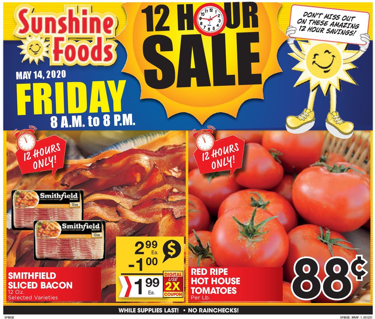 Catalogue Sunshine Foods from 05/12/2021