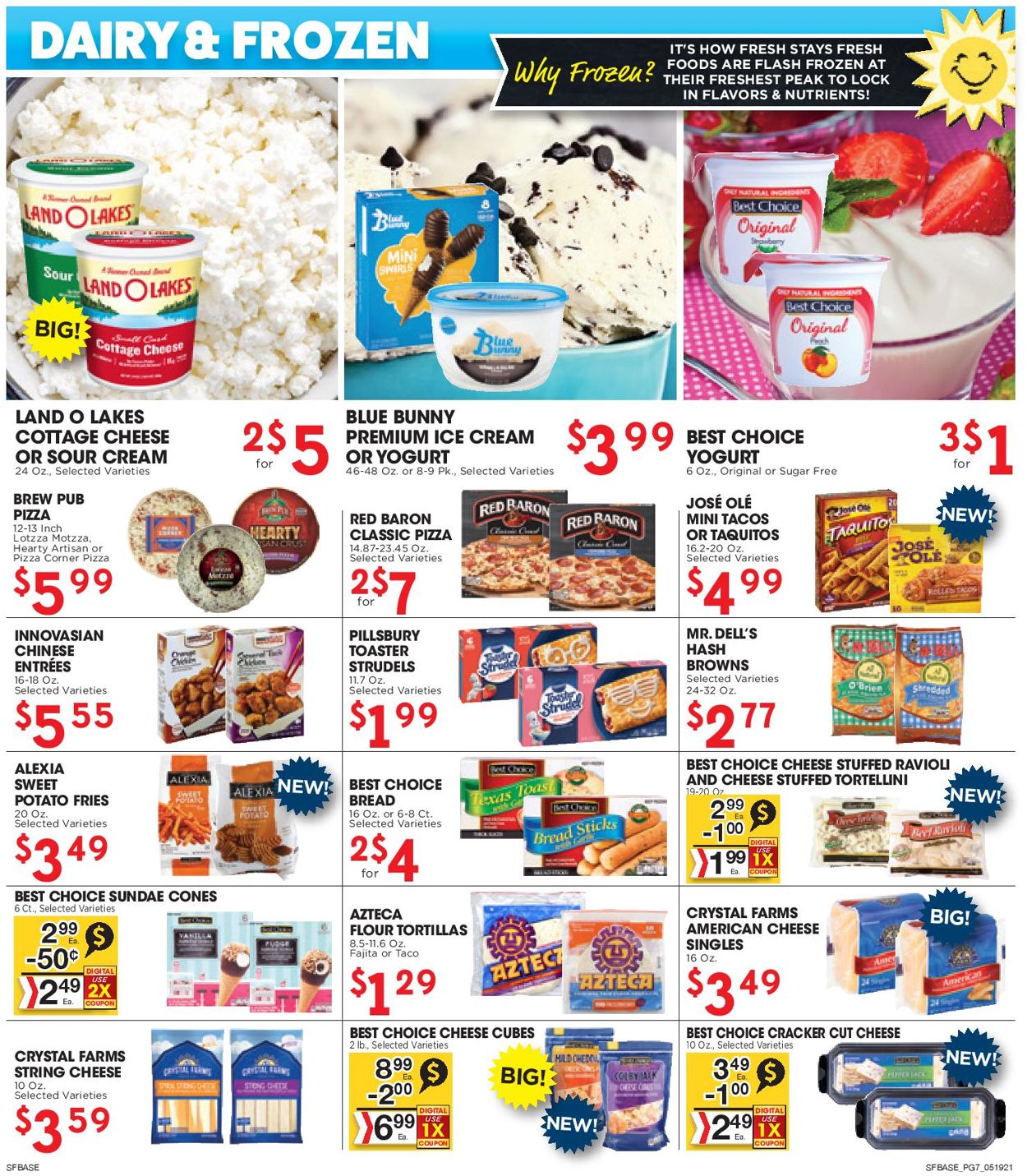 Catalogue Sunshine Foods from 05/19/2021