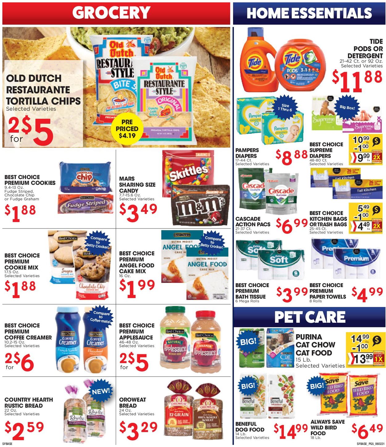 Catalogue Sunshine Foods from 06/02/2021