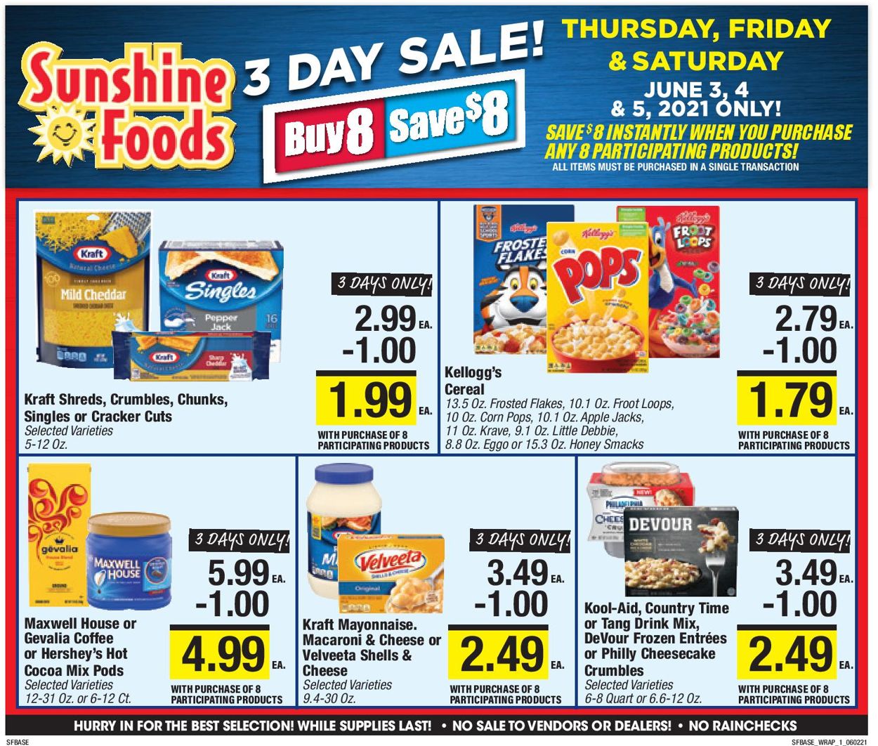 Catalogue Sunshine Foods from 06/02/2021