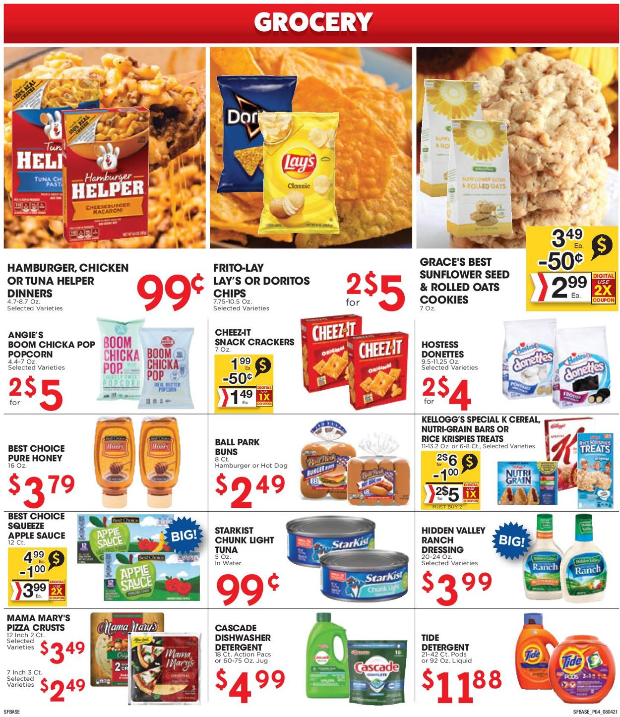 Catalogue Sunshine Foods from 08/04/2021