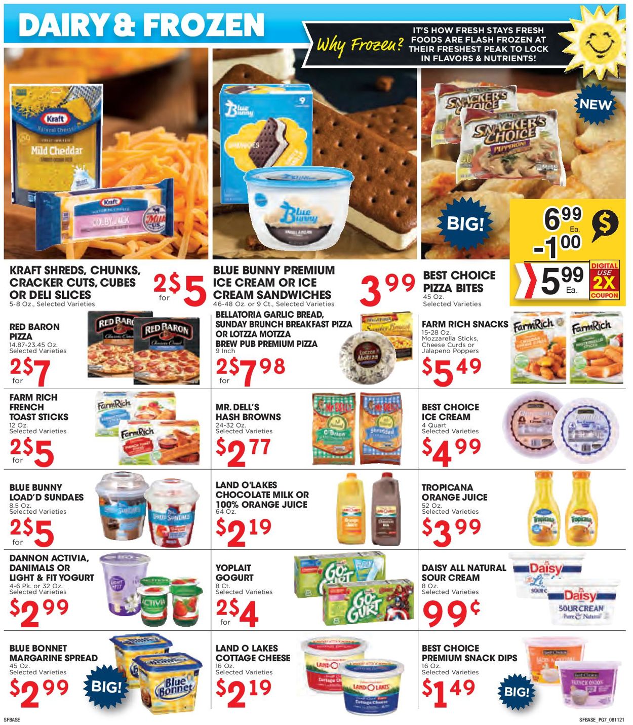 Catalogue Sunshine Foods from 08/11/2021