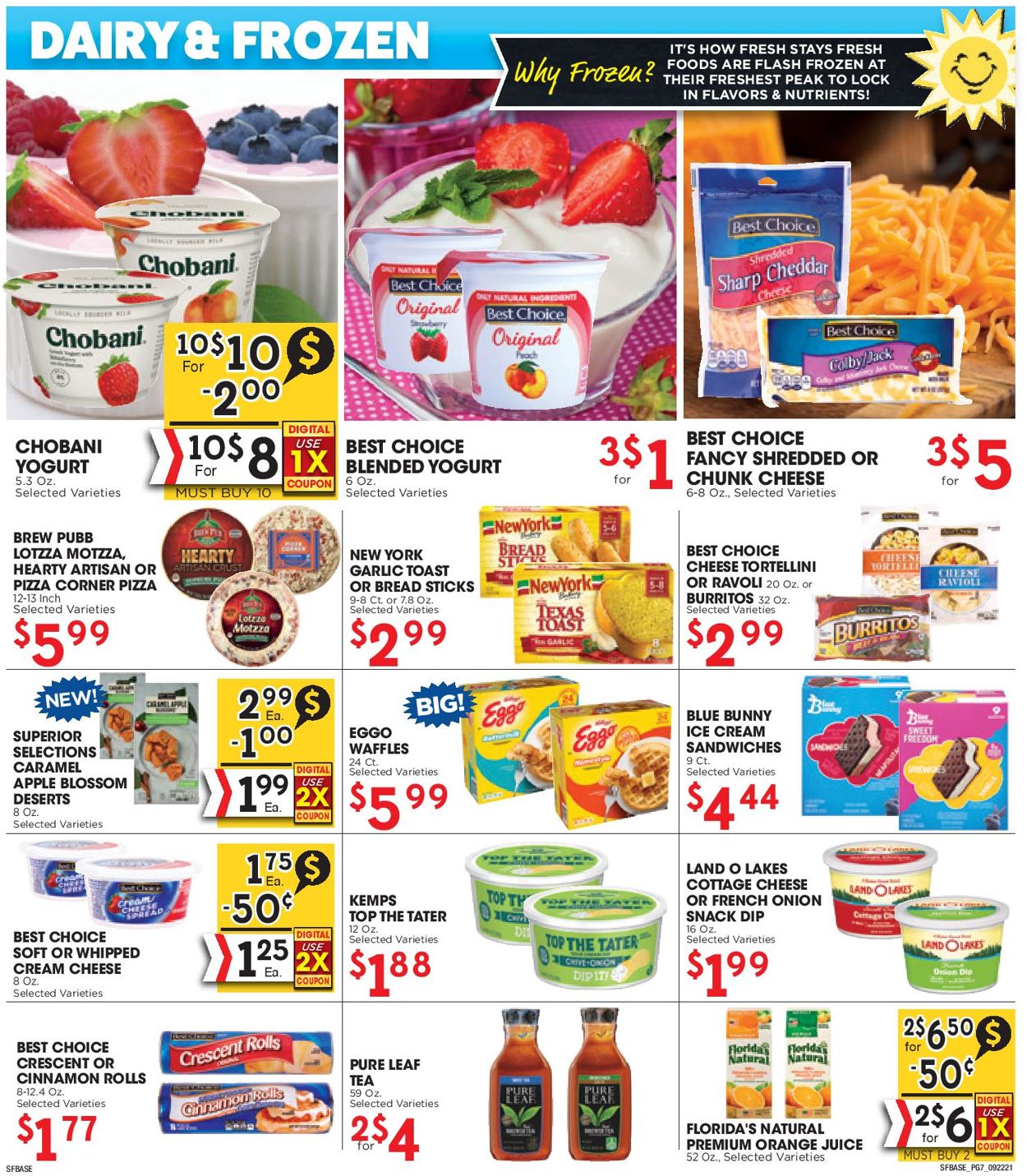 Catalogue Sunshine Foods from 09/22/2021