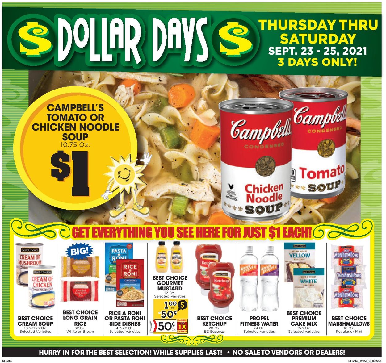 Catalogue Sunshine Foods from 09/22/2021