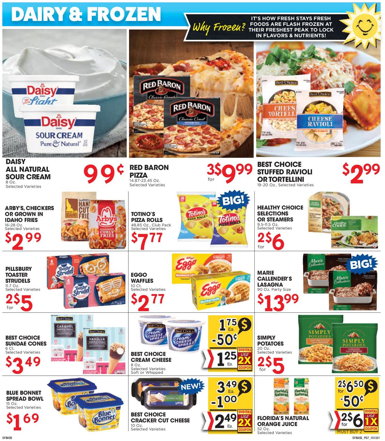 Catalogue Sunshine Foods from 10/13/2021