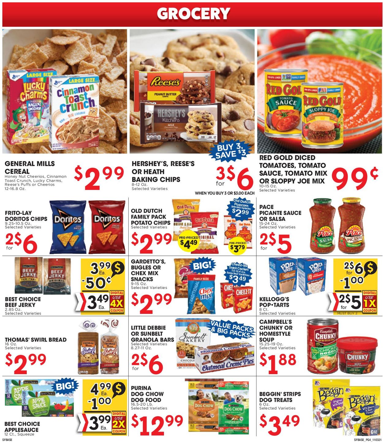 Catalogue Sunshine Foods from 11/03/2021