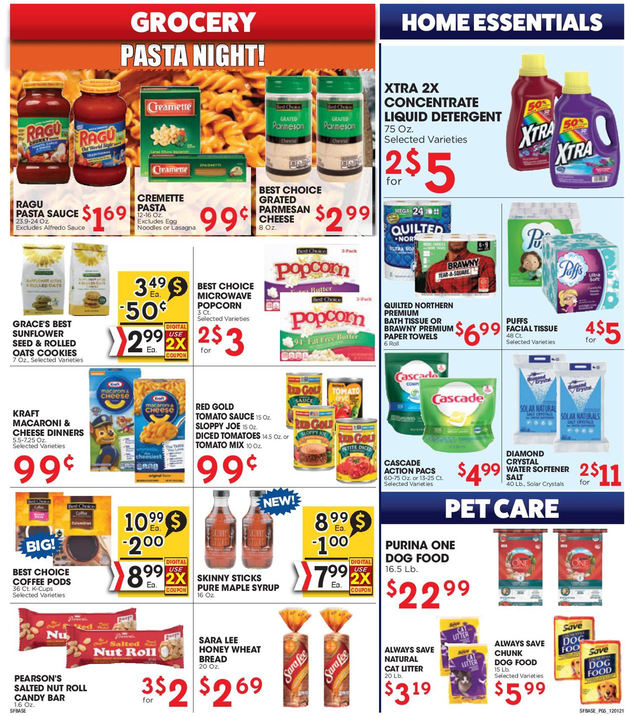 Catalogue Sunshine Foods from 12/01/2021