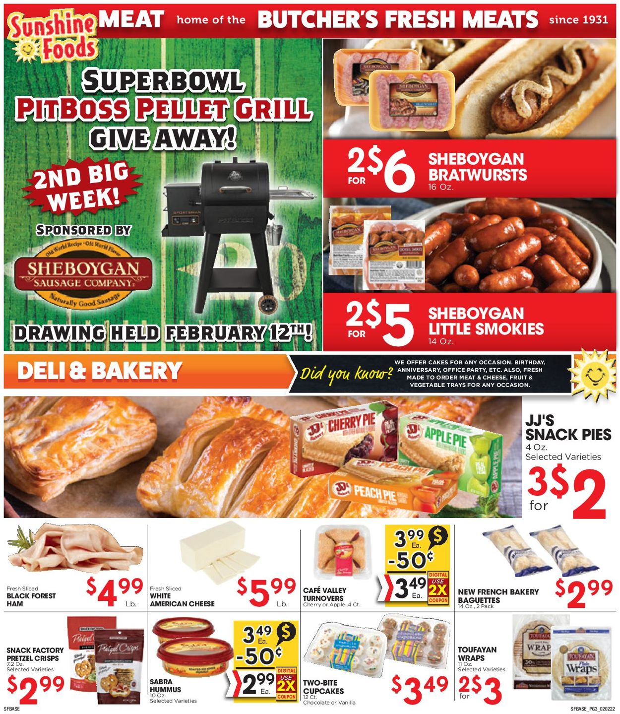Catalogue Sunshine Foods from 02/02/2022