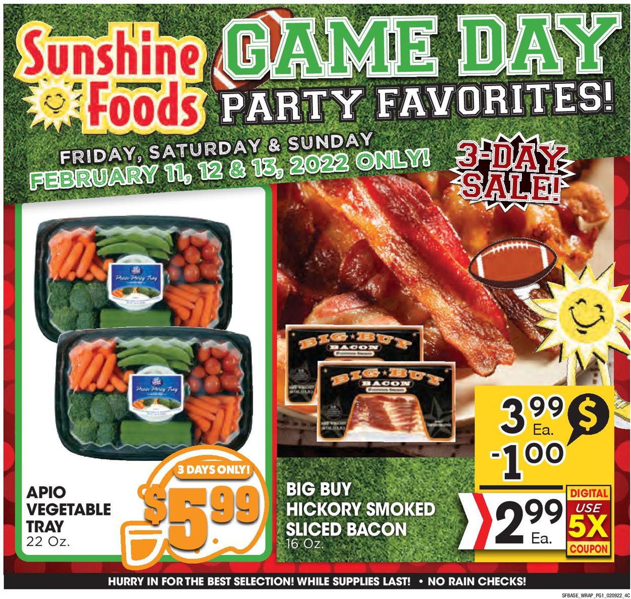 Catalogue Sunshine Foods from 02/09/2022