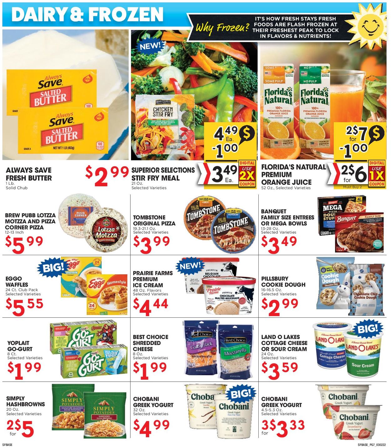 Catalogue Sunshine Foods from 03/02/2022