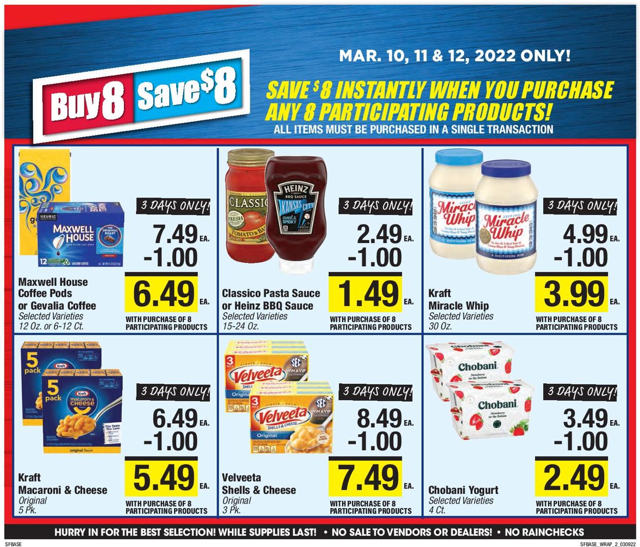 Catalogue Sunshine Foods from 03/09/2022