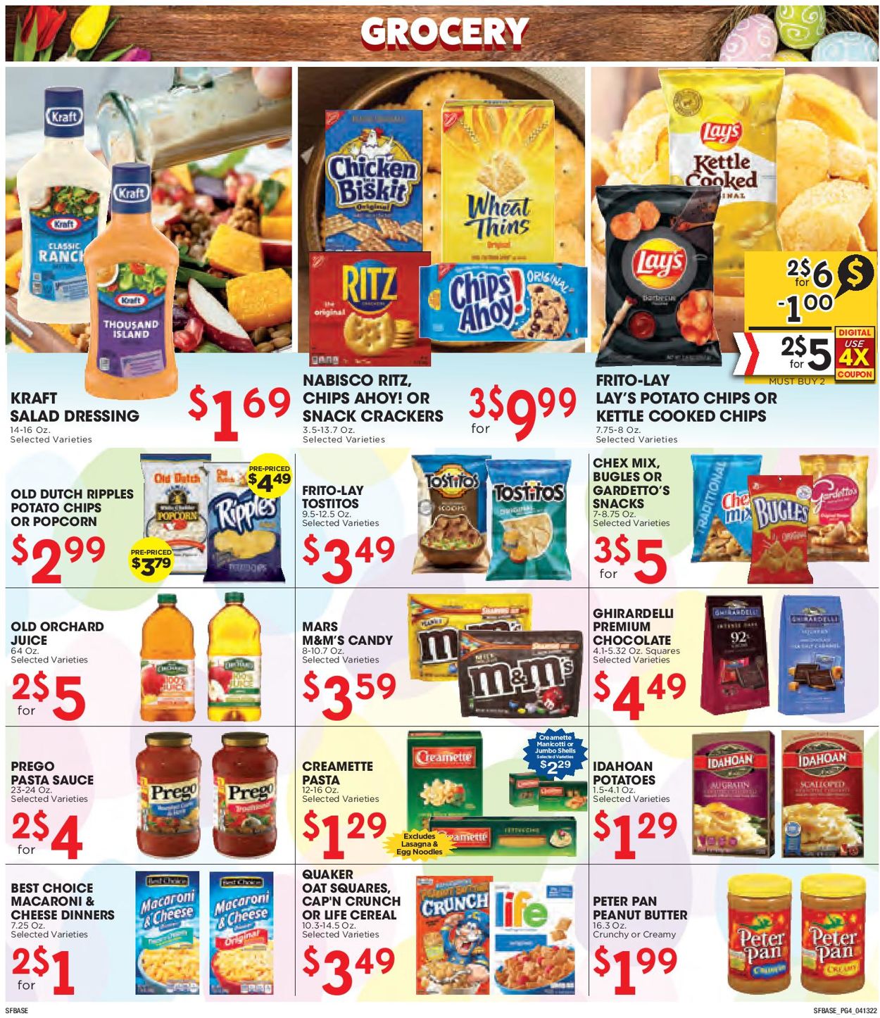 Catalogue Sunshine Foods EASTER 2022 from 04/13/2022
