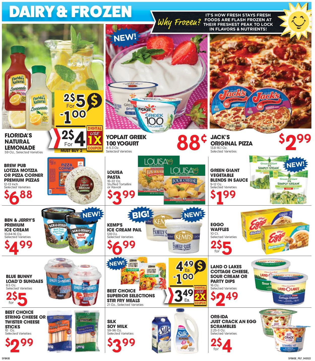 Catalogue Sunshine Foods from 04/20/2022