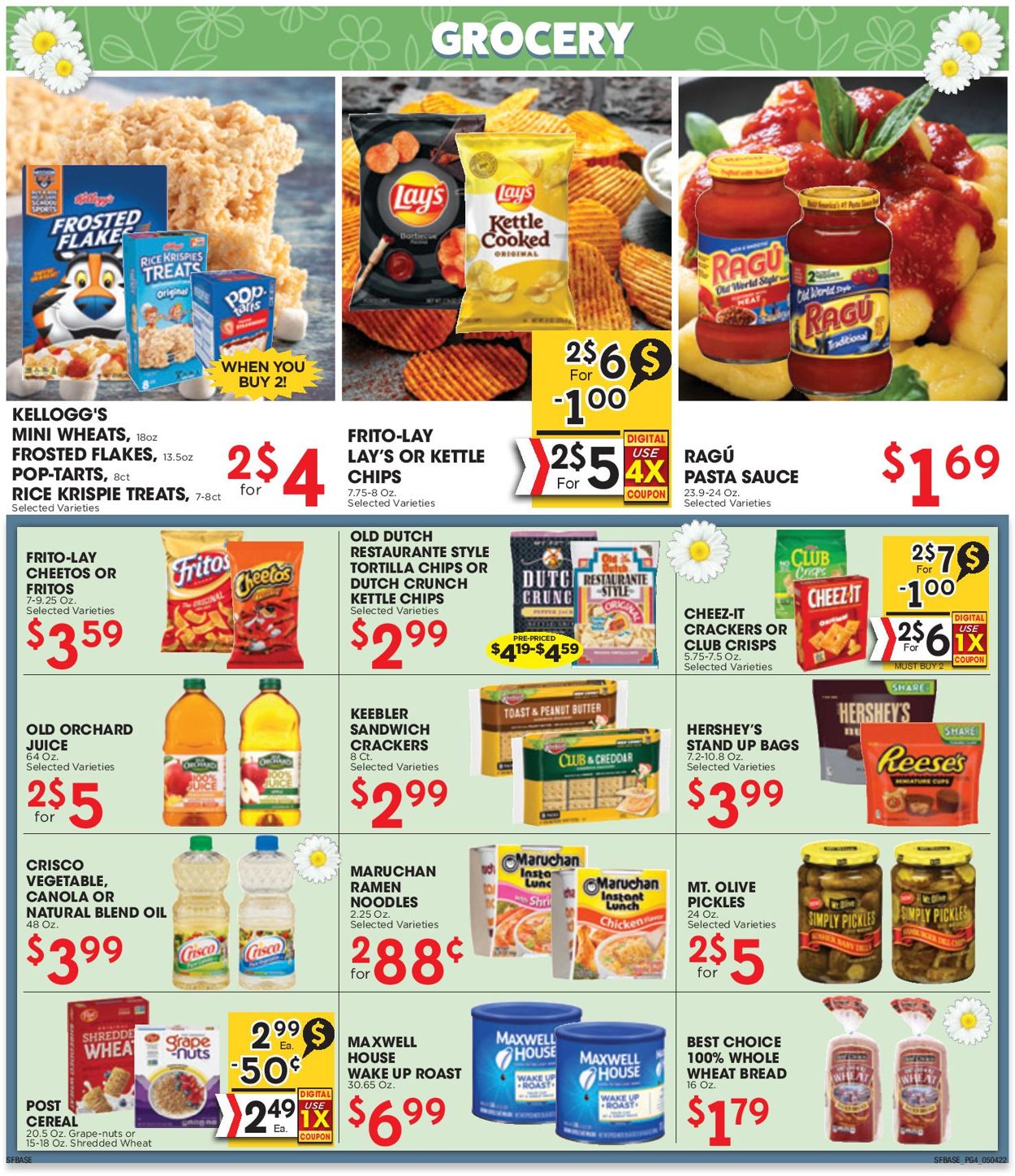 Catalogue Sunshine Foods from 05/04/2022