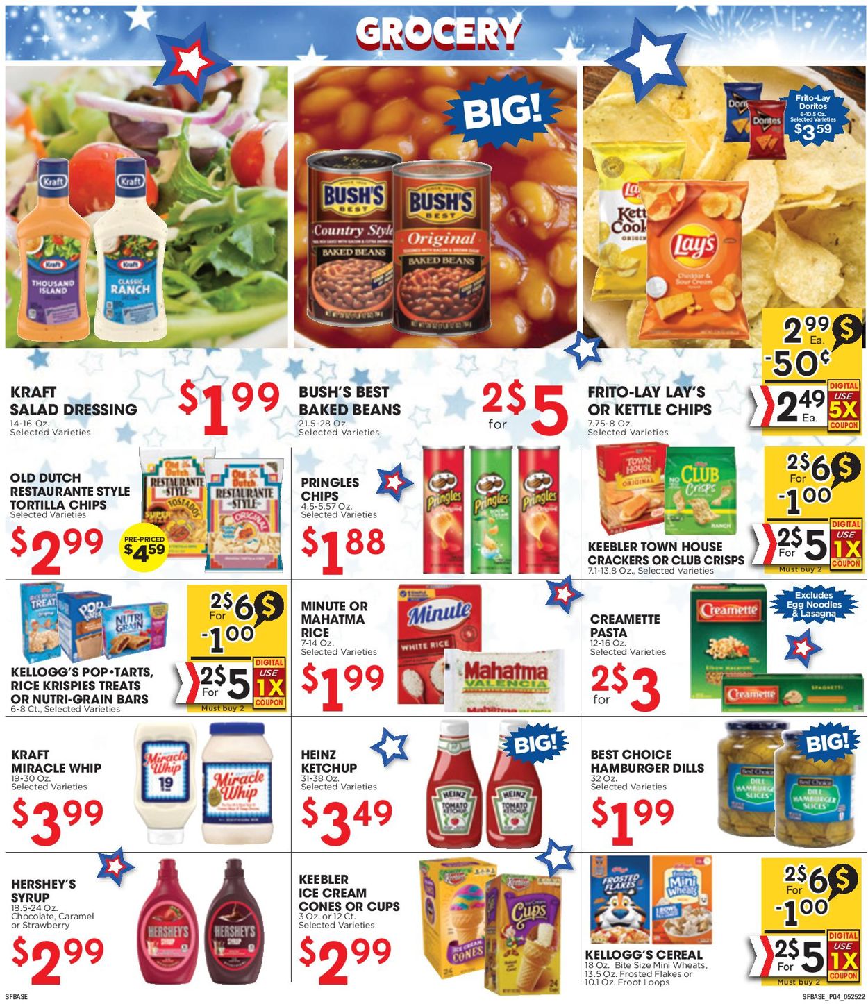 Catalogue Sunshine Foods from 05/25/2022
