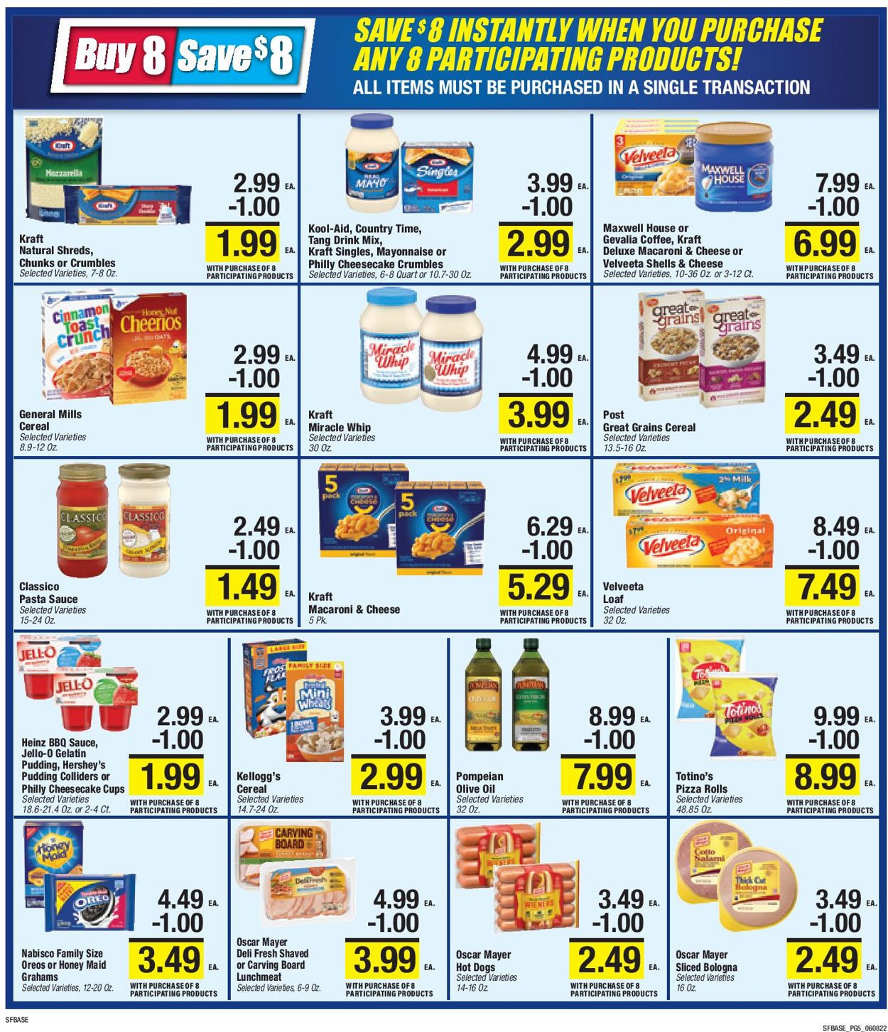 Catalogue Sunshine Foods from 06/08/2022