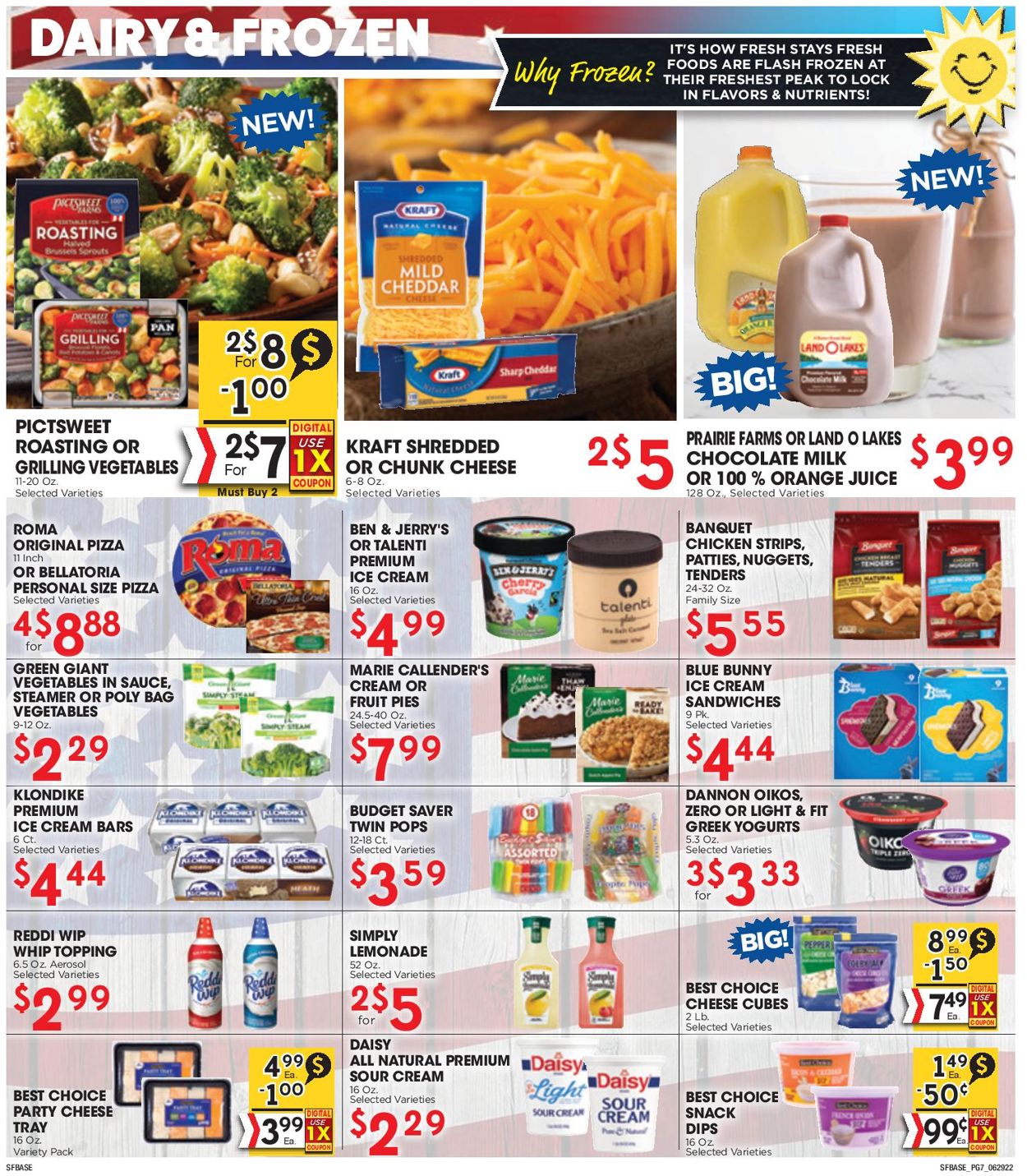 Catalogue Sunshine Foods from 06/29/2022