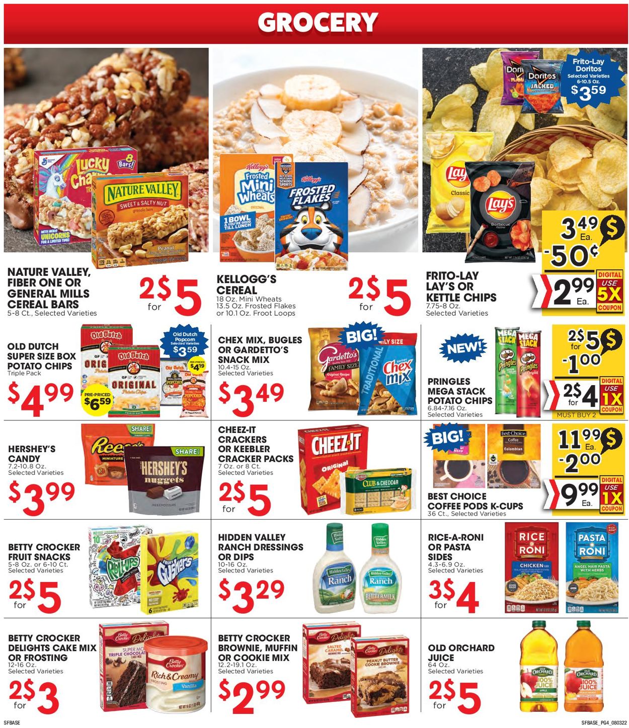Catalogue Sunshine Foods from 08/03/2022