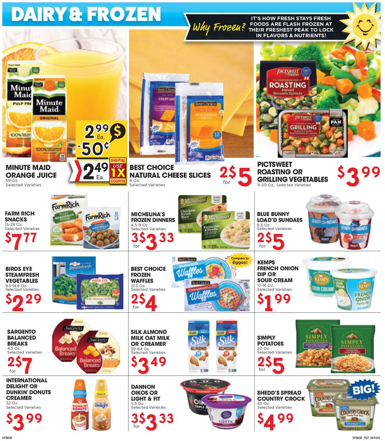 Catalogue Sunshine Foods from 08/10/2022