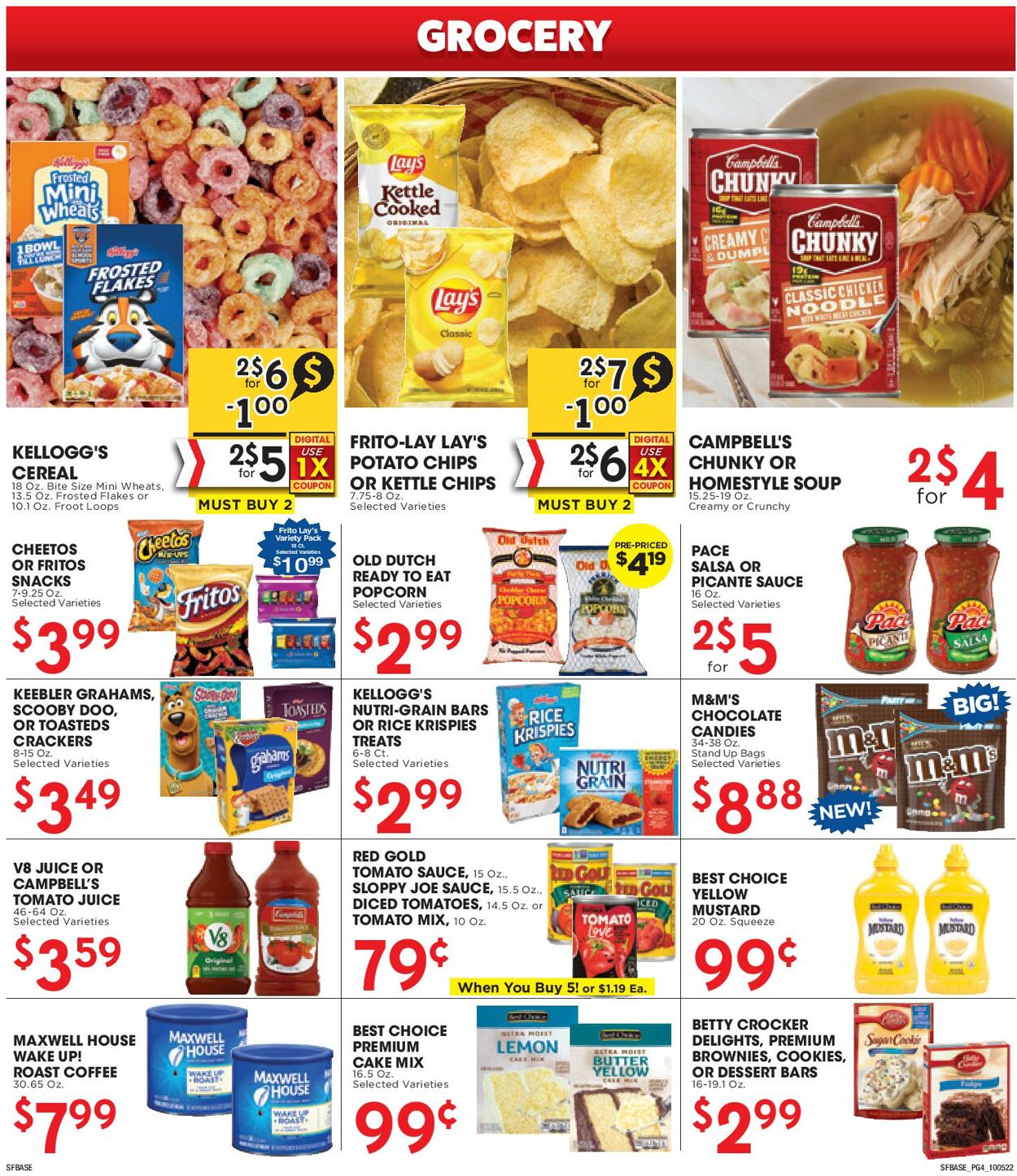 Catalogue Sunshine Foods from 10/05/2022