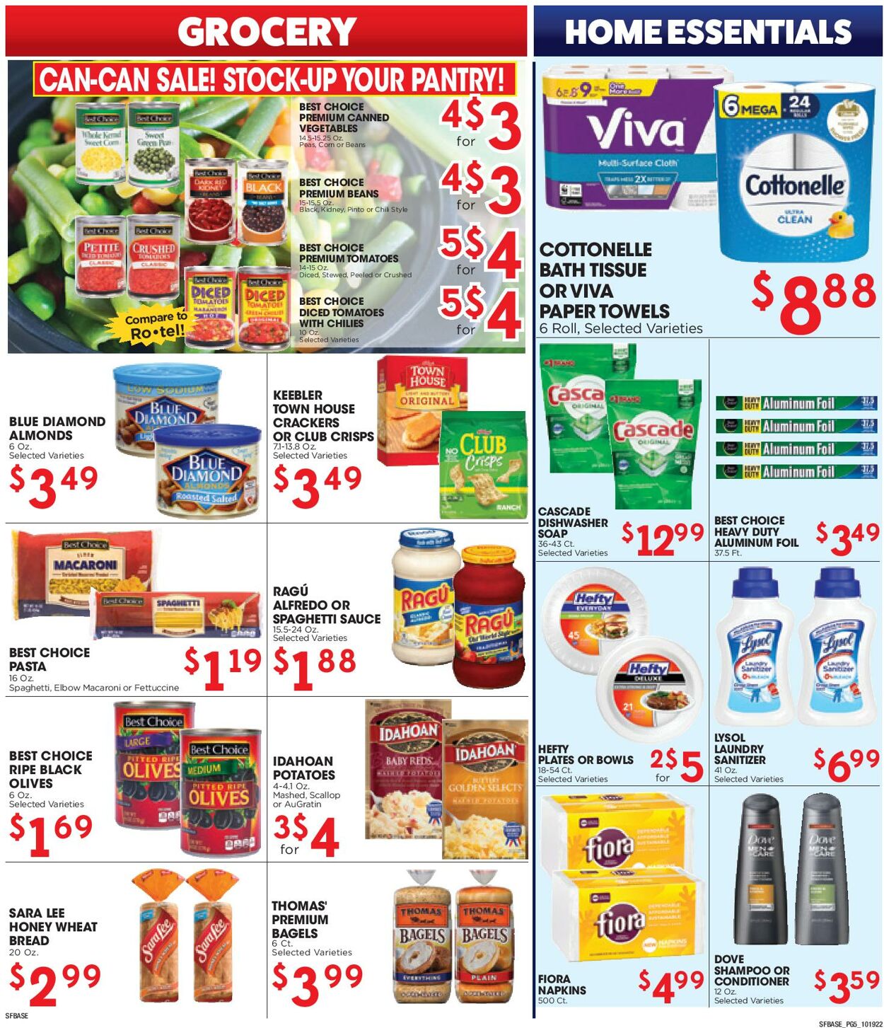 Catalogue Sunshine Foods from 10/19/2022