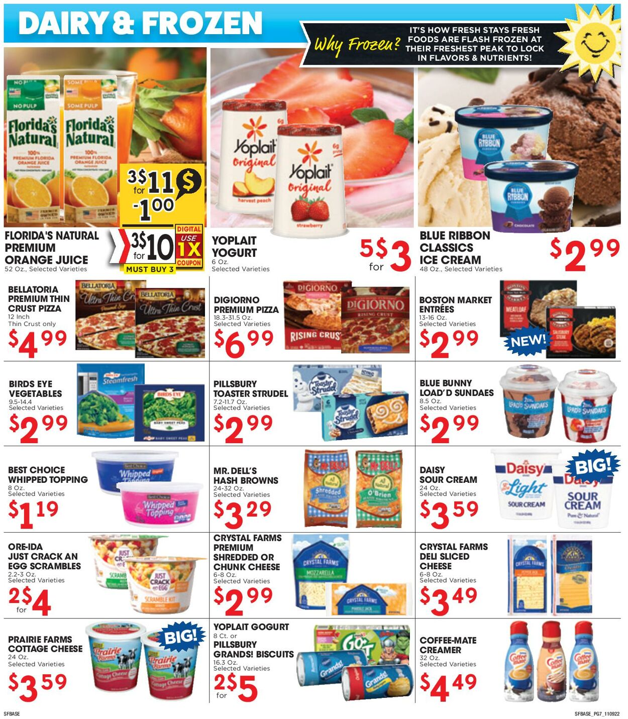 Catalogue Sunshine Foods from 11/09/2022