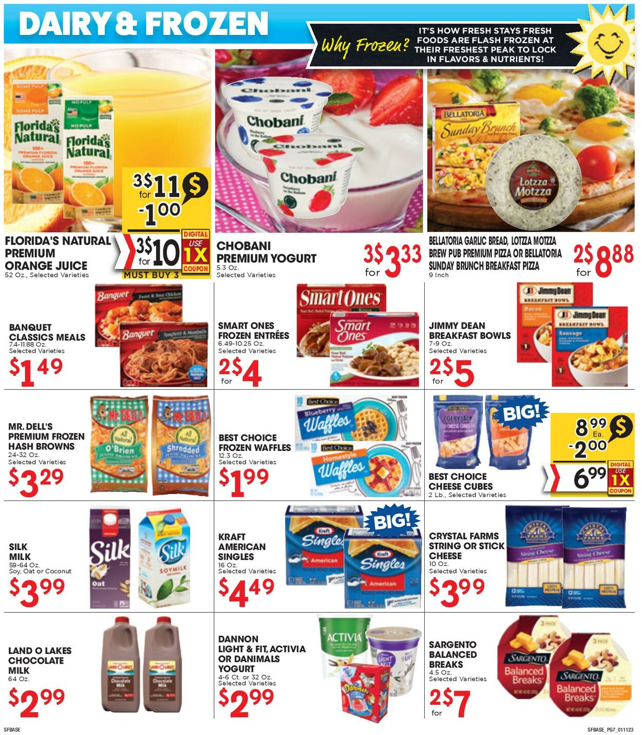Catalogue Sunshine Foods from 01/11/2023