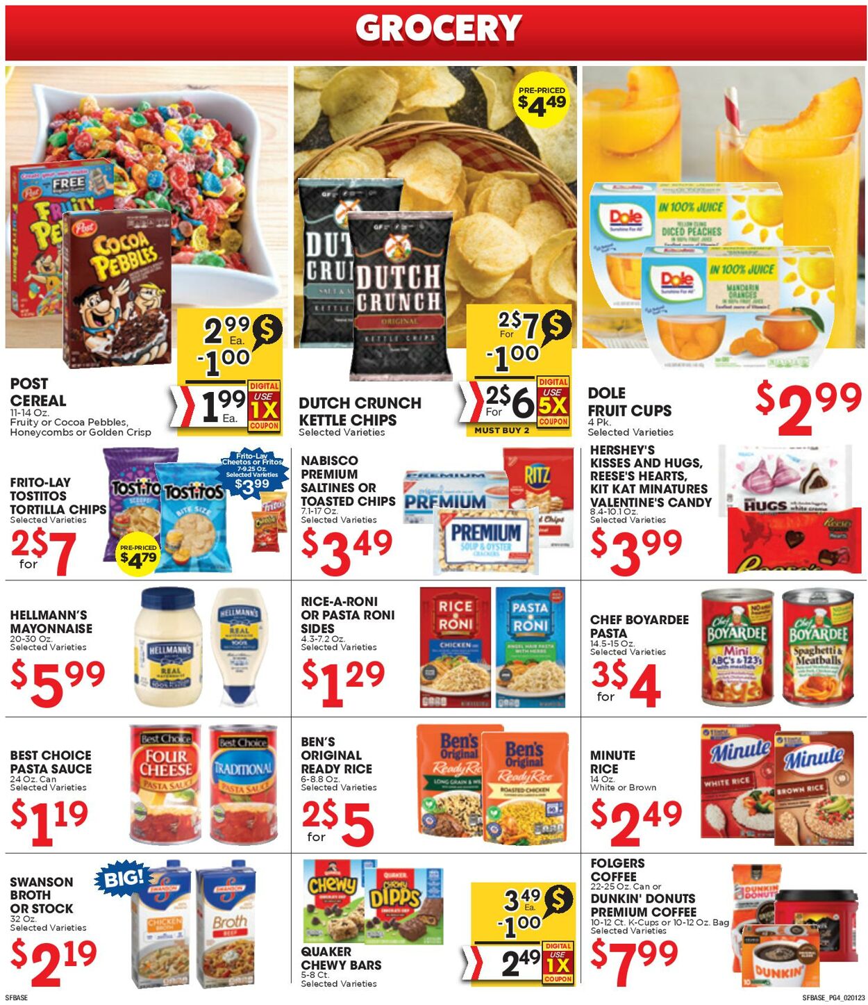 Catalogue Sunshine Foods from 02/01/2023
