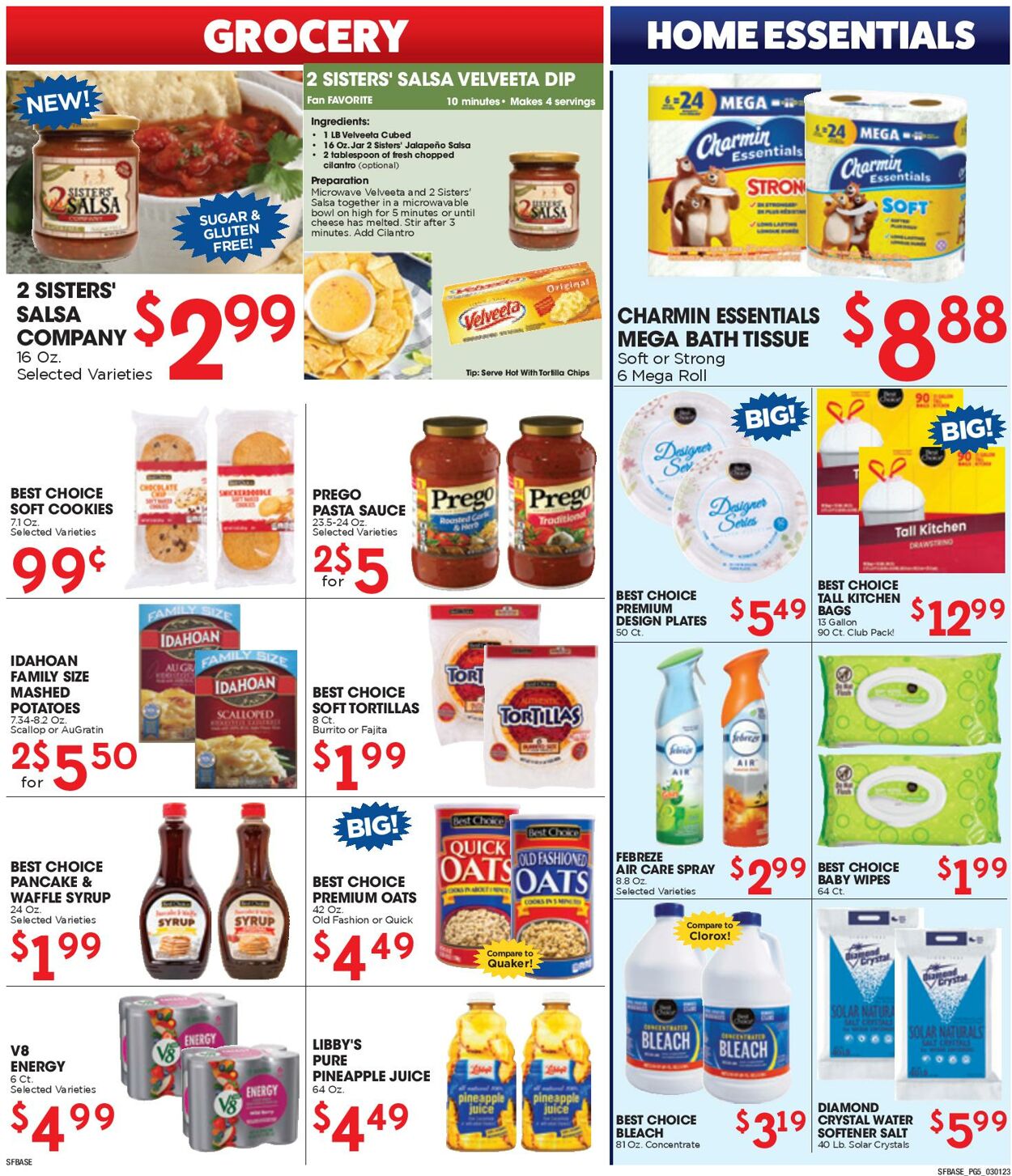 Catalogue Sunshine Foods from 03/01/2023