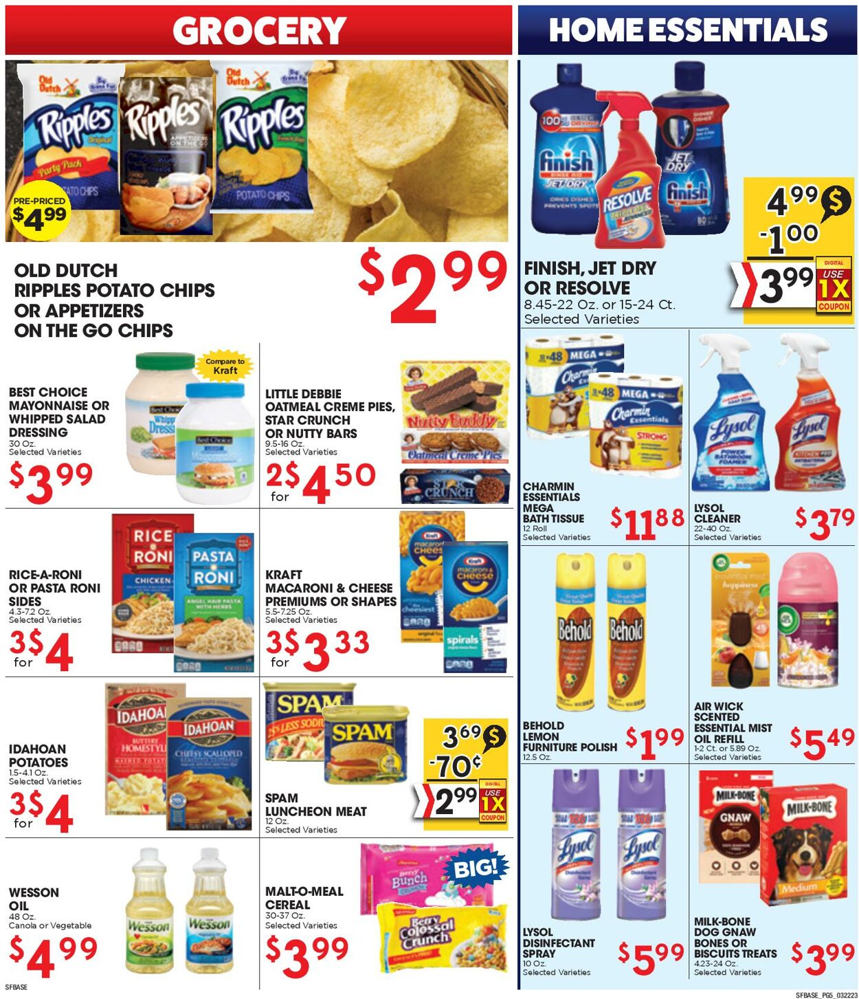 Catalogue Sunshine Foods from 03/22/2023