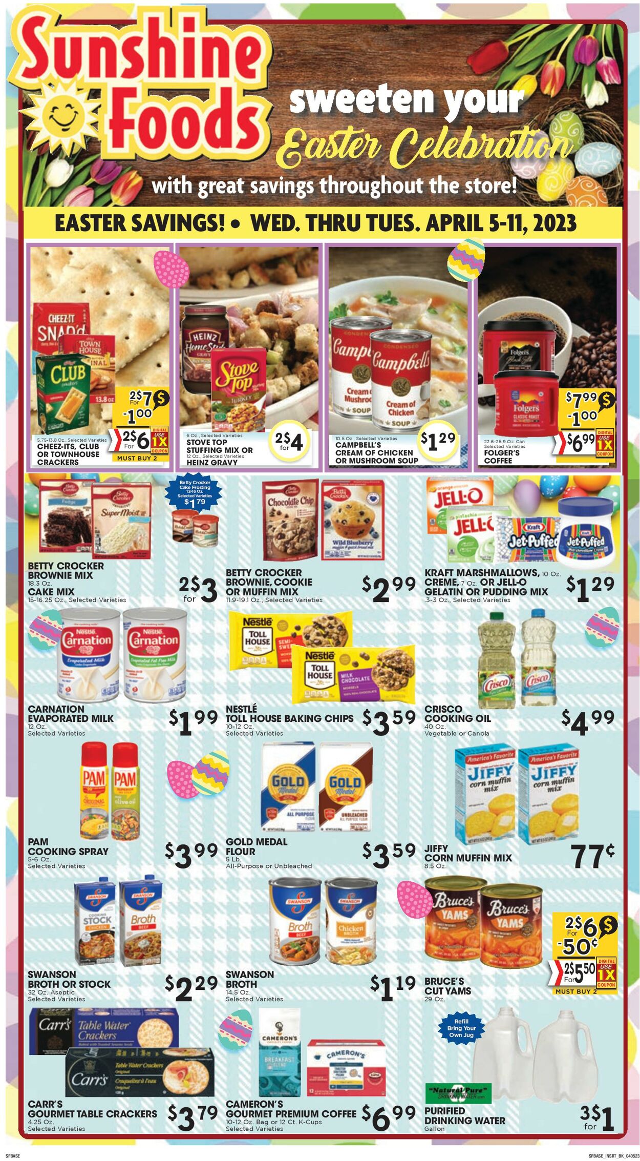 Catalogue Sunshine Foods from 04/05/2023
