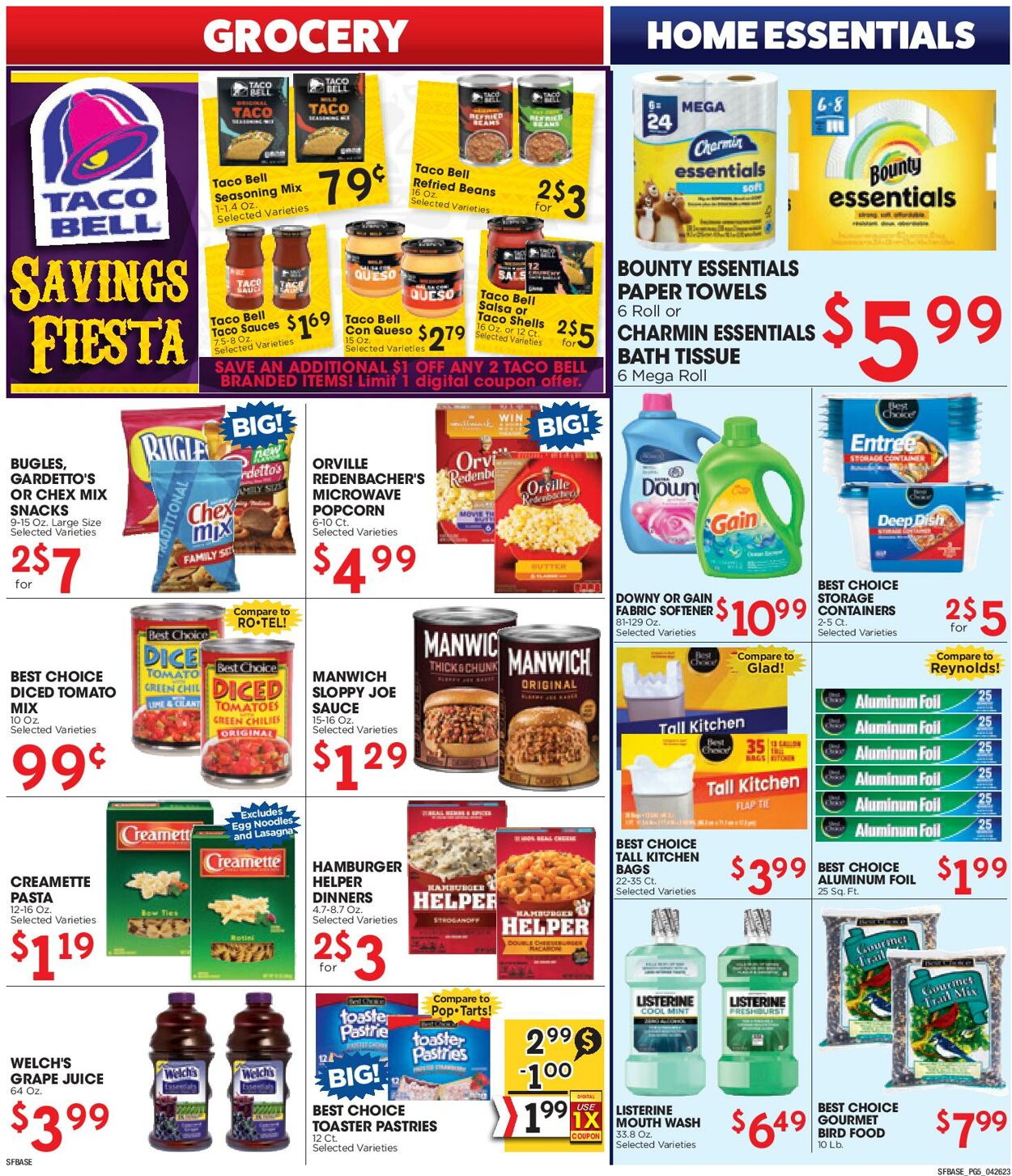 Catalogue Sunshine Foods from 04/26/2023
