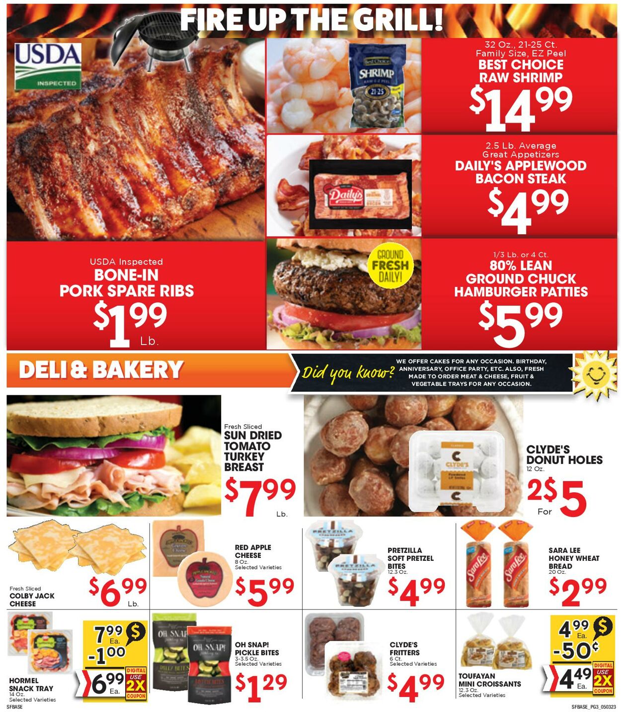 Catalogue Sunshine Foods from 05/03/2023