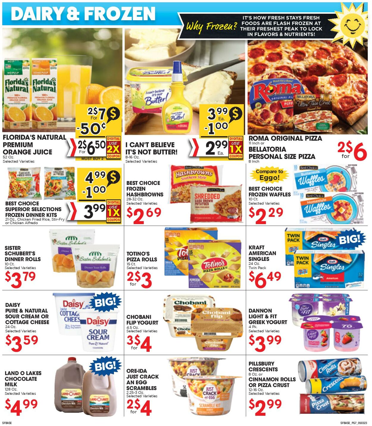 Catalogue Sunshine Foods from 05/03/2023