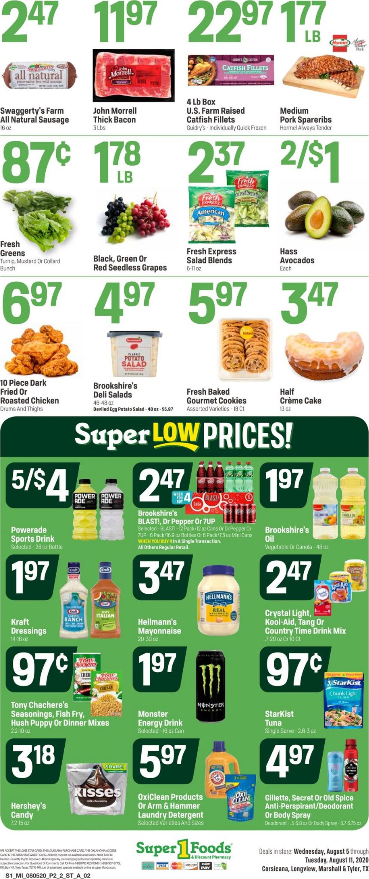 Catalogue Super 1 Foods from 08/05/2020